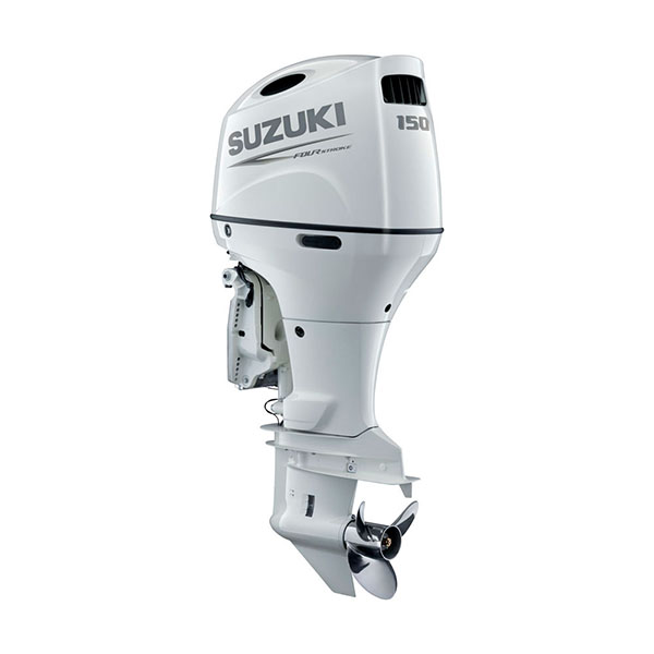 1 Лодочный мотор Suzuki DF 150 ATX белый