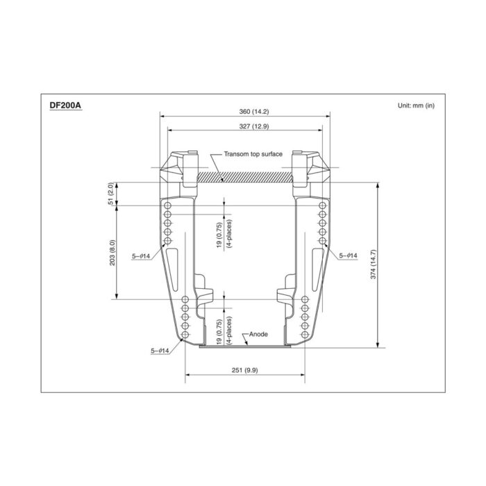Лодочный мотор Suzuki DF 200 APL